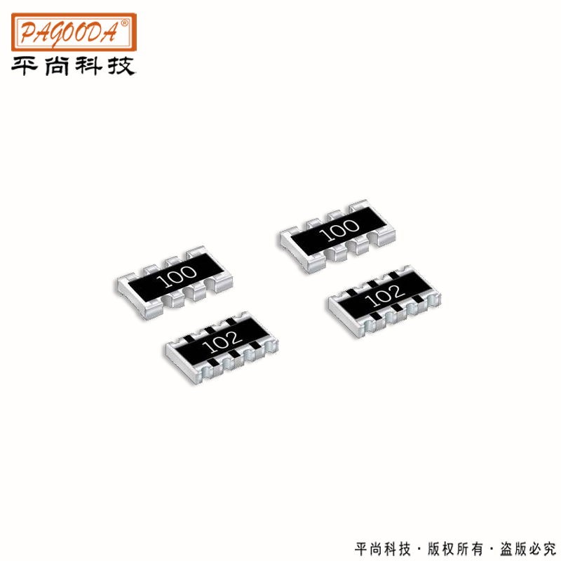 贴片排阻0603-8P4R-1206-4D03 电阻排